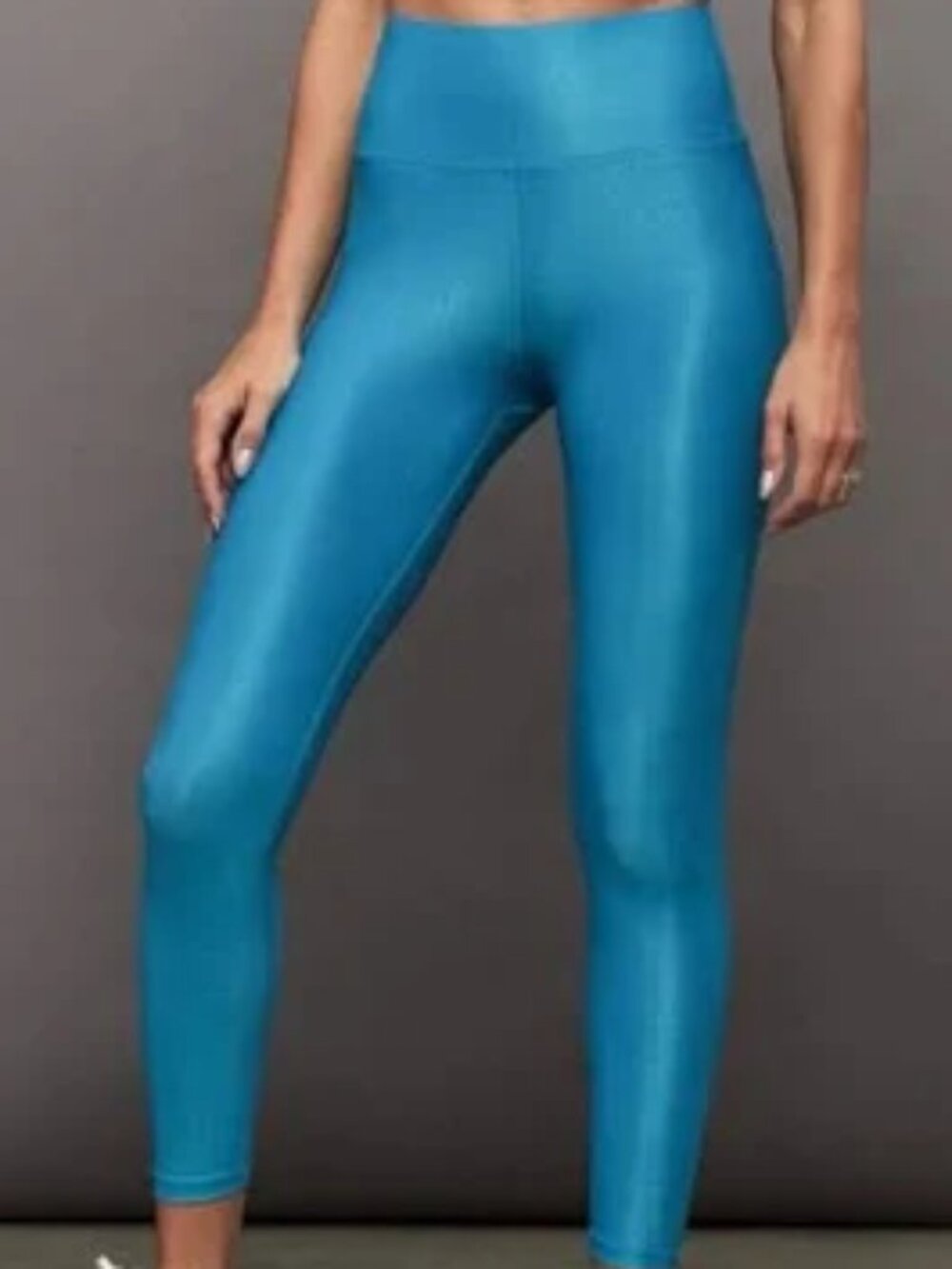 Carbon38 Teal leggings Takara Shine Size Medium